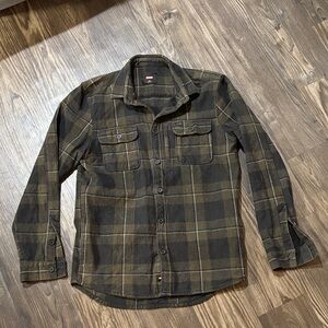 Globe Plaid Shirt Jacket